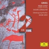 Grieg - Peer Gynt & Sigurd Jorsalfar in the group CD / Klassiskt at Bengans Skivbutik AB (521384)