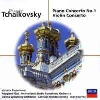 Tjajkovskij - Pianokonsert 1 & Violinkonsert in the group CD / Klassiskt at Bengans Skivbutik AB (523078)
