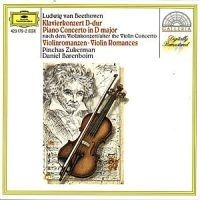 Beethoven - Pianokonsert + Romanser F Violin in the group CD / Klassiskt at Bengans Skivbutik AB (523755)