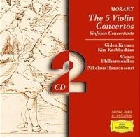 Mozart - Violinkonsert 1-5 in the group CD / Klassiskt at Bengans Skivbutik AB (543943)