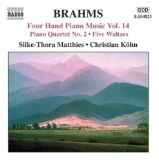 Brahms Johannes - Four Hand Piano Music 14