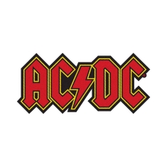 Ac/Dc - Logo Cut Out Standard Patch