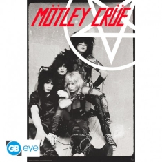 Mötley Crue - Poster Pentangle  91,5 X 61