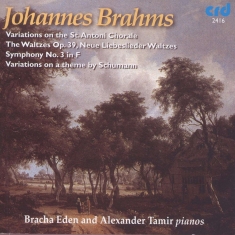 Brahms - St Antoni Variations, Waltzes Op. 3