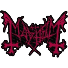 Mayhem - Logo Cut Out Standard Patch