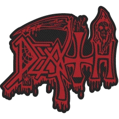 Death - Logo Cut Out Standard Patch