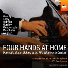 Stephanie Mccallum Erin Helyard - Four Hands At Home - Domestic Music