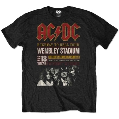 Ac/Dc - Acdc_Wembley '79_Uni_Bl_Eco Ts:  S
