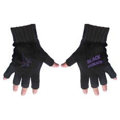 Black Sabbath - Purple Logo & Devil Fingerless Gloves