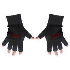 Slayer  - Fingerless Gloves: Scratched Logo
