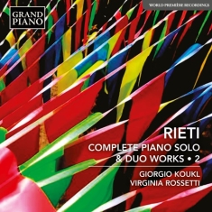 Vittorio Rieti - Complete Piano Solo & Duo Music, Vo