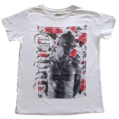 Tupac - Floral Lady Wht   