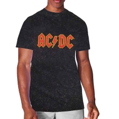 Ac/Dc - Logo Snow Wash Uni Bl   