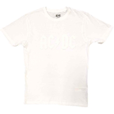 Ac/Dc - Logo Hi-Build Uni Wht   