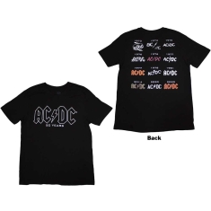 Ac/Dc - Logo History Uni Bl   