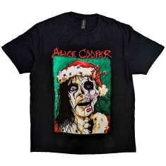 Alice Cooper - Xmas Card Uni Bl     (S)