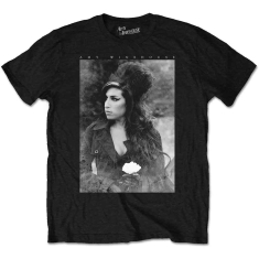 Amy Winehouse - Flower Portrait Uni Bl   (2XL)