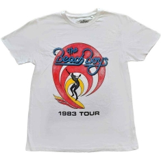 The Beach Boys - Surfer '83 Vtge Uni Wht   