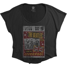 The Beatles - Live In Liverpool Dolman Lady Bl   