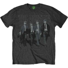 The Beatles - Walking In London On Logo Uni Drk Grey  