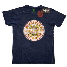 The Beatles - Sgt Pepper Drum Snow Wash Uni Navy   