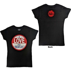 The Beatles - Vtge I Love The Beatles Lady Bl   