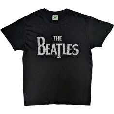 The Beatles - Vtge Drop T Logo Uni Bl   