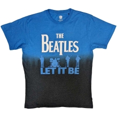 The Beatles - Let It Be Split Uni Blue Dip-Dye   