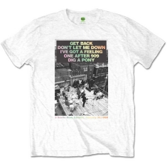 The Beatles - Rooftop Songs Gradient Uni Wht   