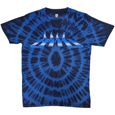 The Beatles - Ar Crossing Gradient Uni Blue Dip-Dye   