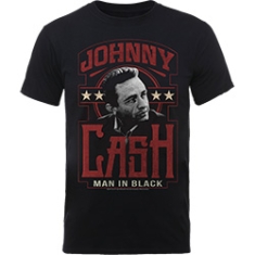Johnny Cash - Man In Black Uni Bl  2