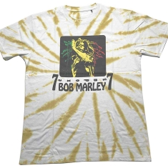 Bob Marley - '77 Uni Wht Dip-Dye   