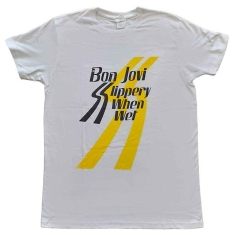 Bon Jovi - Slippery When Wet Uni Wht   