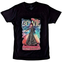 David Bowie - Moonage 11 Fade Glitter Uni Bl   