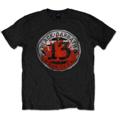 Black Sabbath - 13 Flame Circle Uni Bl   