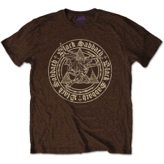 Black Sabbath - Henry Pyramid Emblem Uni Brown   