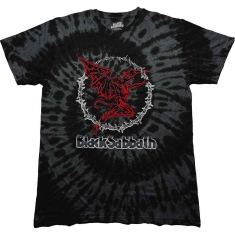 Black Sabbath - Red Henry Uni Bl Dip-Dye   