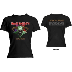 Iron Maiden - Lotb Tour Lady Bl   