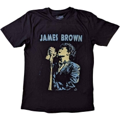 James Brown - Holding Mic Uni Bl   