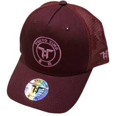 Tokyo Time - Tt Core Pink Logo Maroon Snapback C