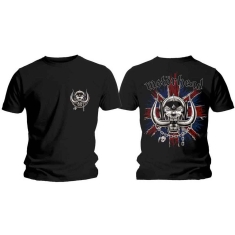 Motorhead - British Warpig & Logo Uni Bl   