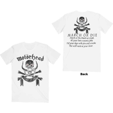 Motorhead - March Or Die Uni Wht   