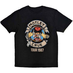 Motley Crue - Girls Girls Girls Tour '87 Uni Bl   