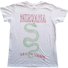 Nirvana - Serve The Servants Uni Wht   