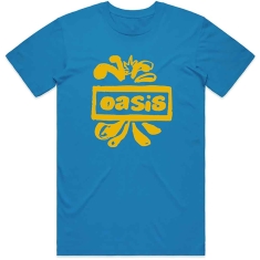 Oasis - Drawn Logo Uni Blue   