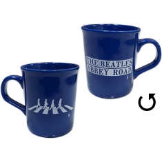 The Beatles - Abbey Road Crossing Blue Unboxed Mug