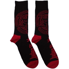 Judas Priest - Trident Emblem Uni Bl Socks (Eu 40-45)