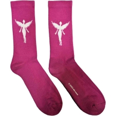Nirvana - In Utero Wht Angel Pink Socks (Eu 40-45)