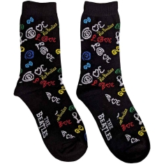 The Beatles - Love Lady Drk Blue Socks (Eu 37-41)