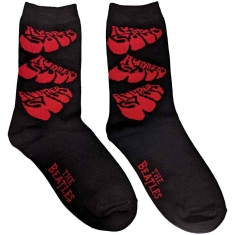 The Beatles - Rubber Soul Lady Bl Socks (Eu 37-41)